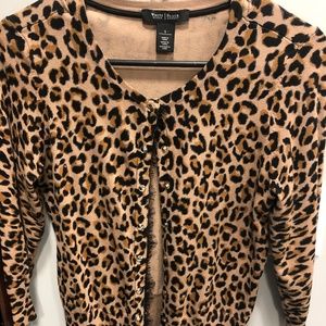 Cardigan Leopard print
